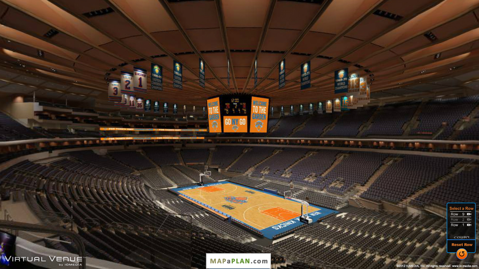 Madison Square Garden seating chart View from section 215