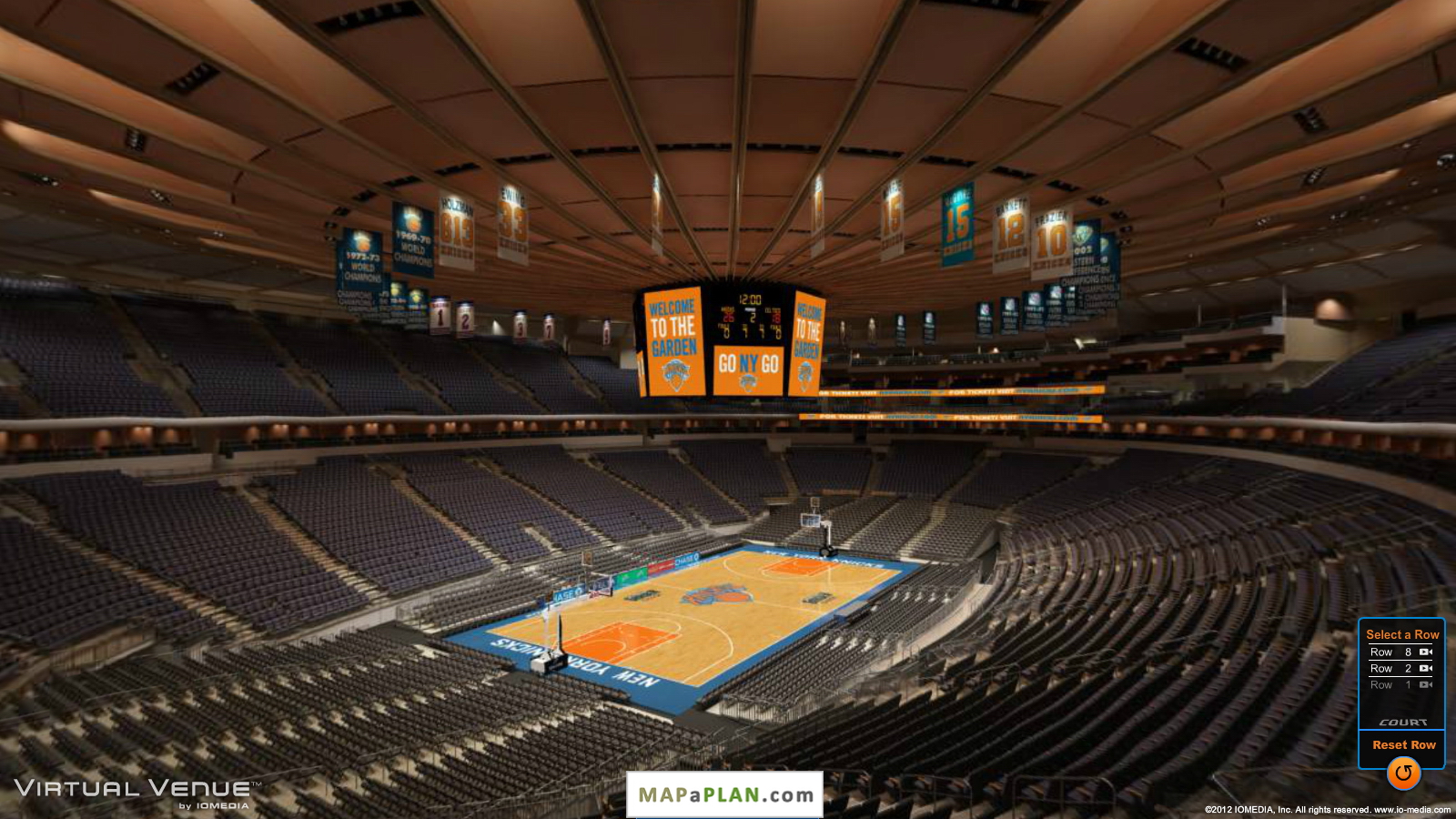 Madison Square Garden seating chart View from section 220