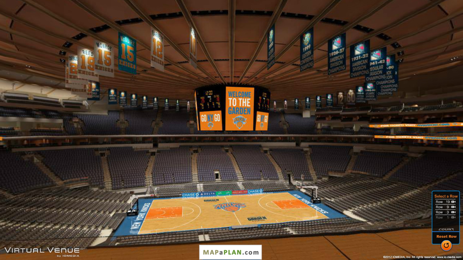 Madison Square Garden seating chart View from section 223