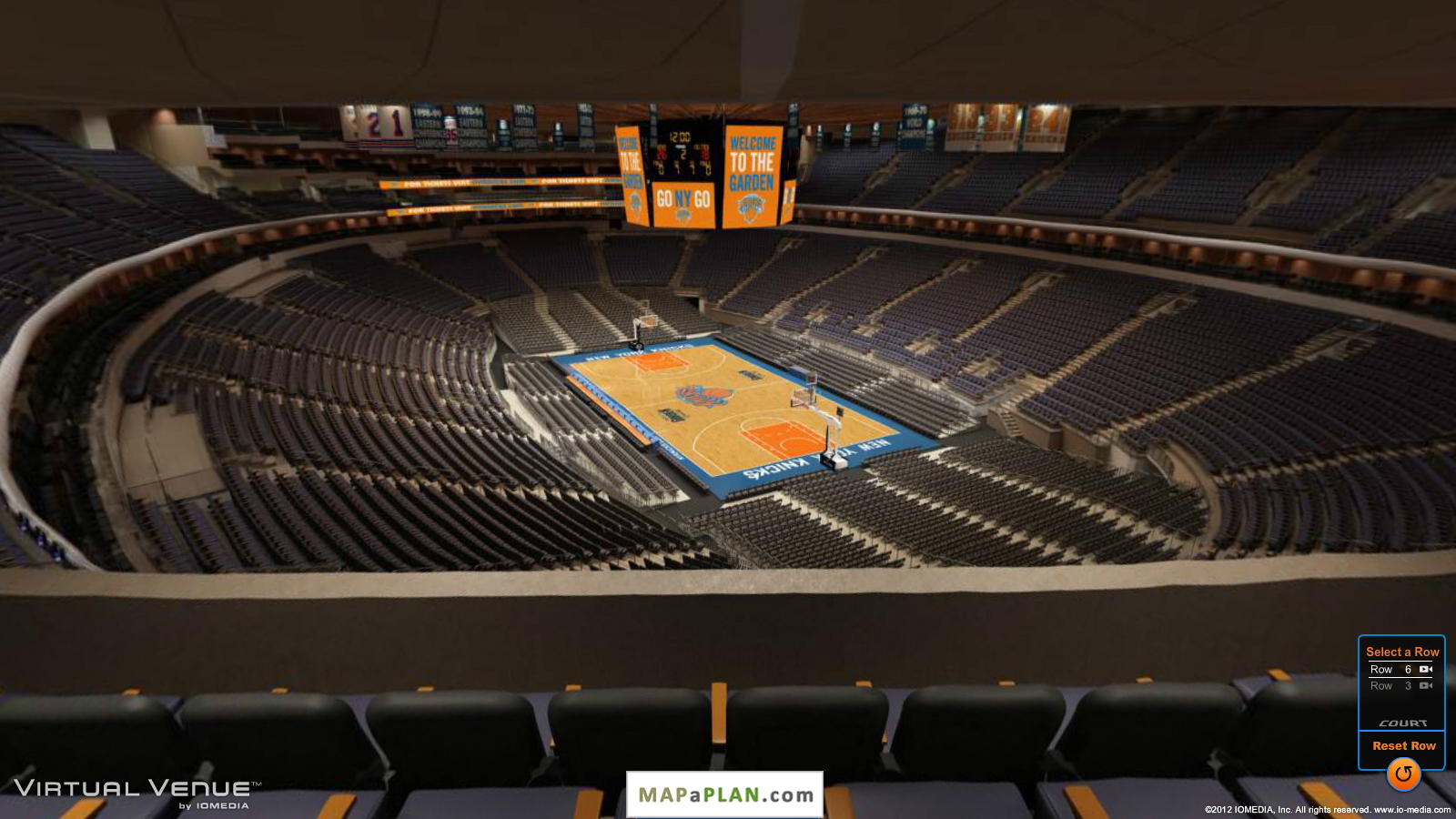 Madison Square Garden seating chart View from section 414