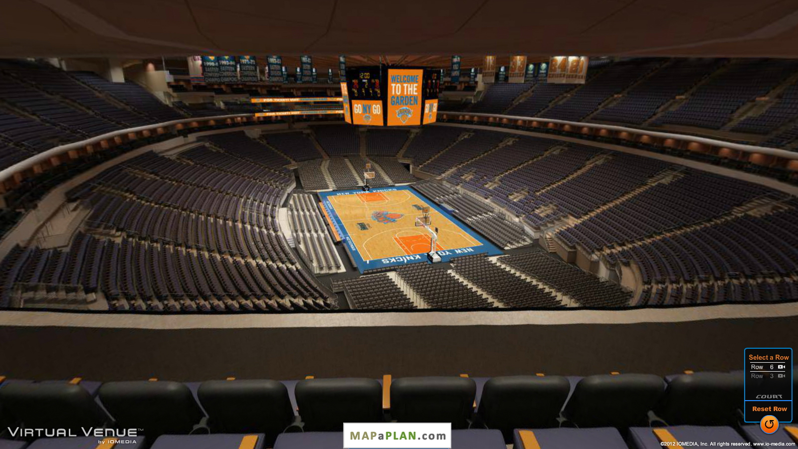 Madison square garden seating chart View from section 415