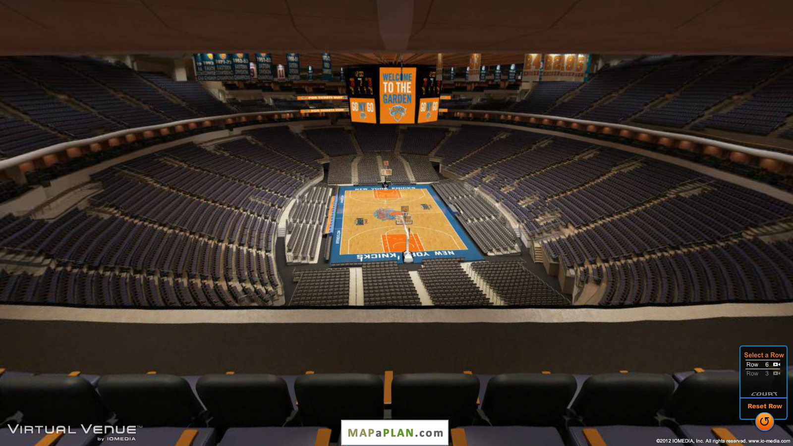 Madison Square Garden seating chart View from section 416