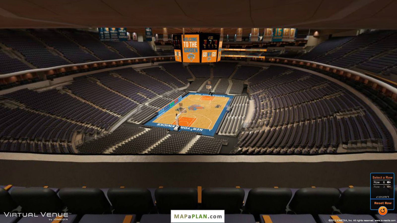 Madison Square Garden seating chart View from section 418