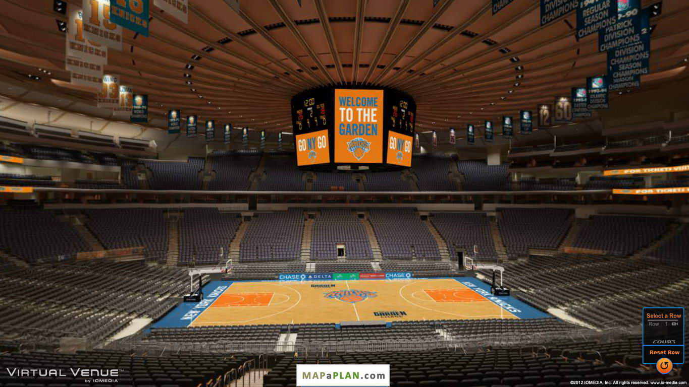 Madison square garden seating chart Venue view  viewer section suite 12