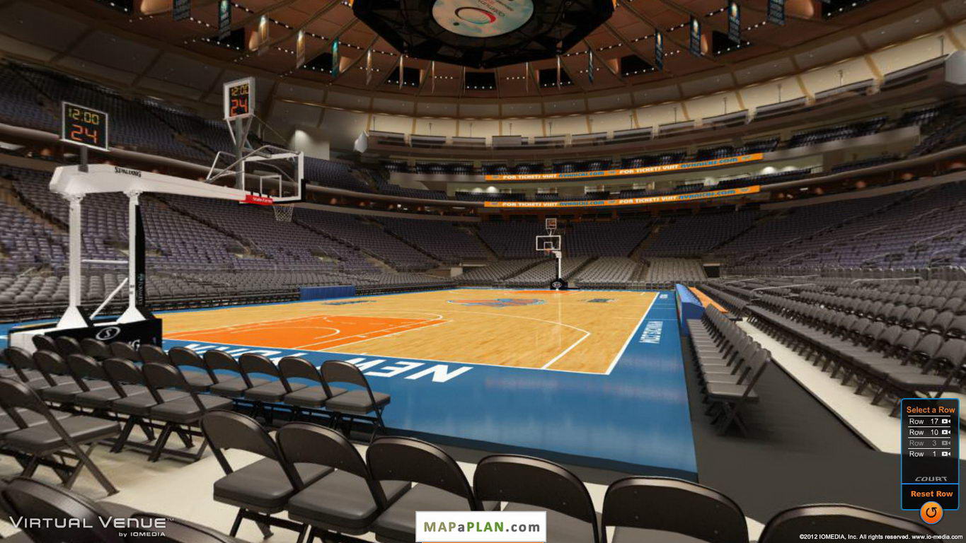 Madison square garden seating chart View from section 03