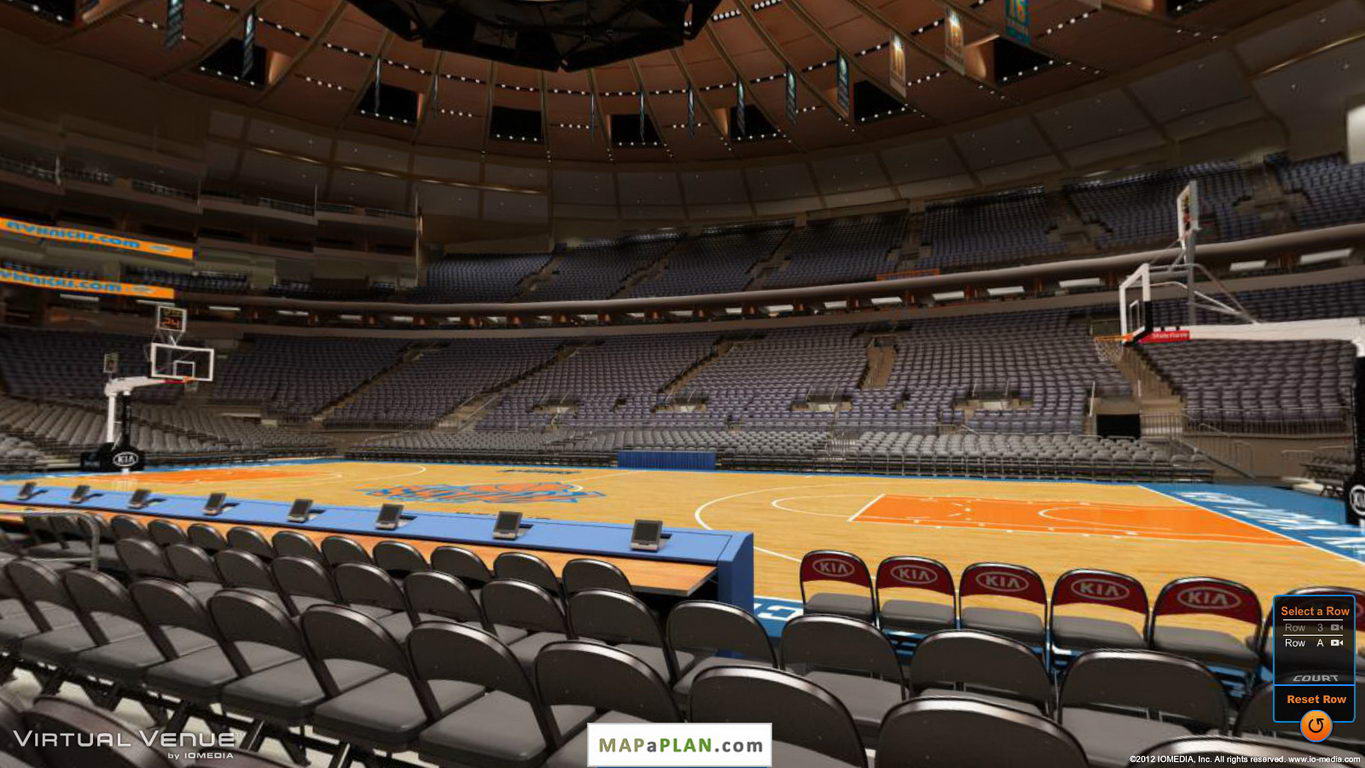 Madison square garden seating chart View from section 06