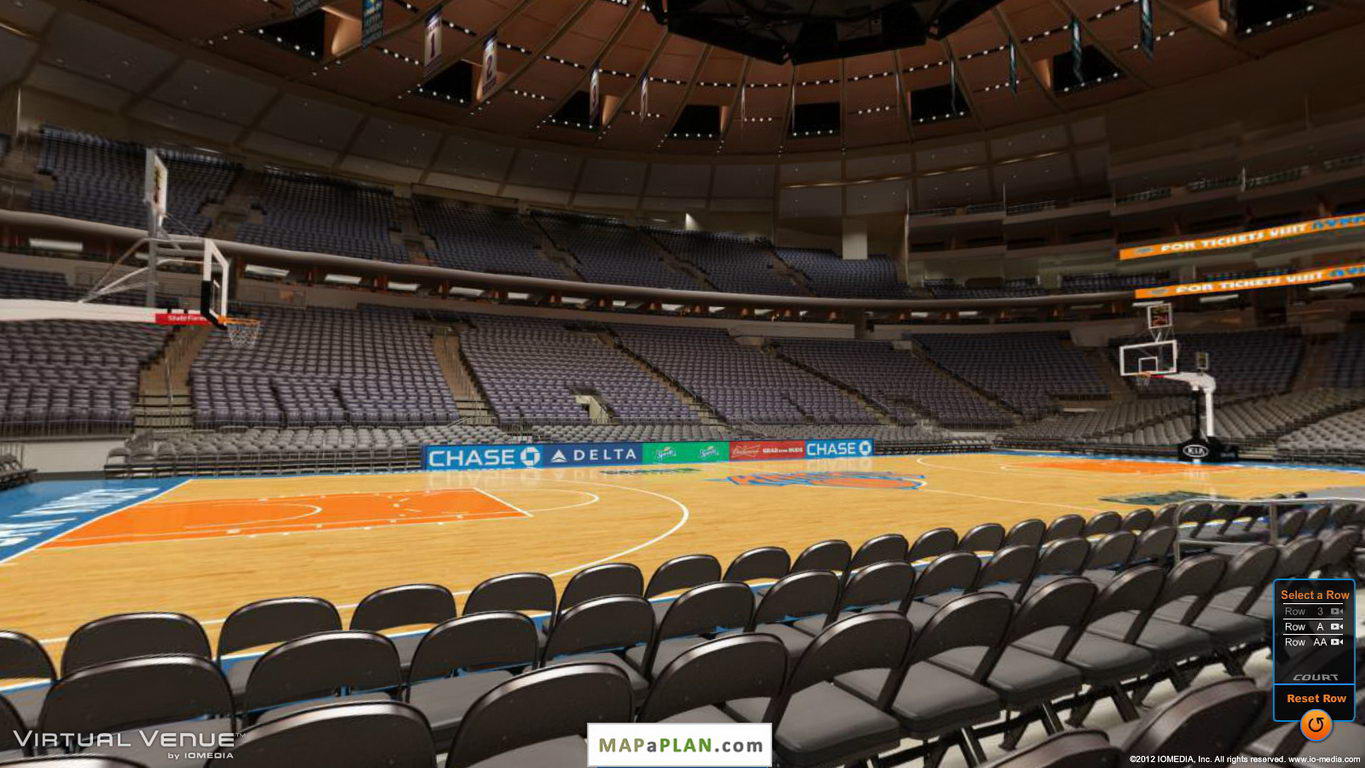 Madison square garden seating chart View from section 10