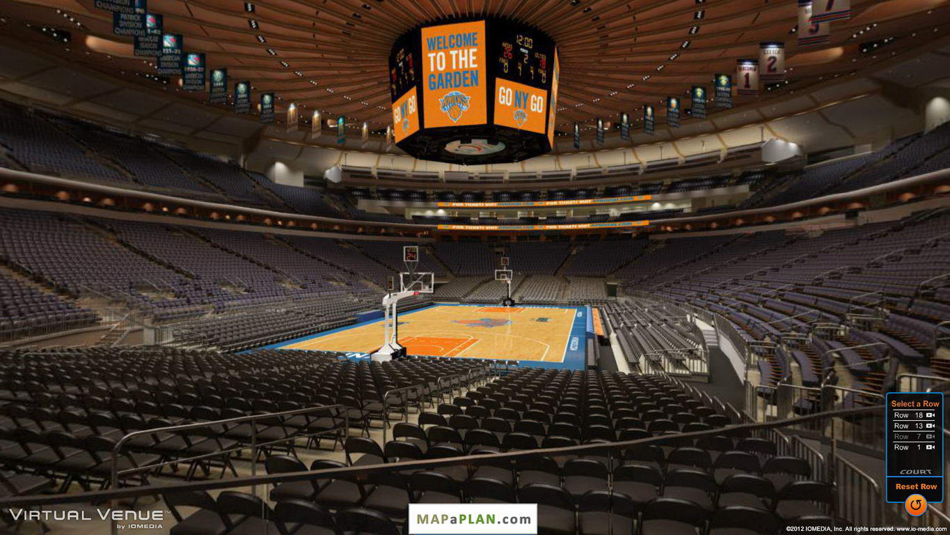 Madison square garden seating chart View from section 103