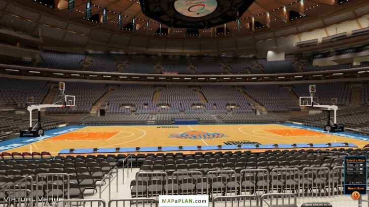 Madison Square Garden seating chart View from section 107