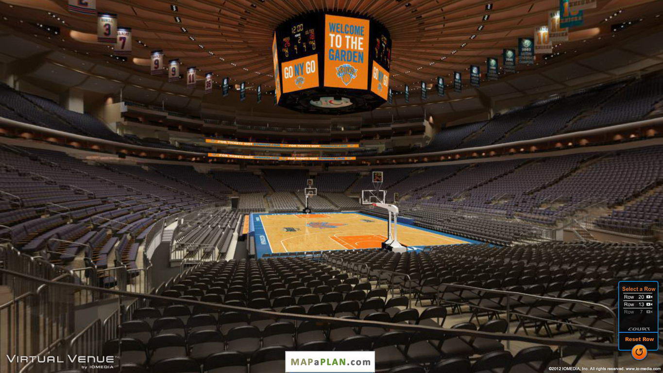 Madison square garden seating chart View from section 111