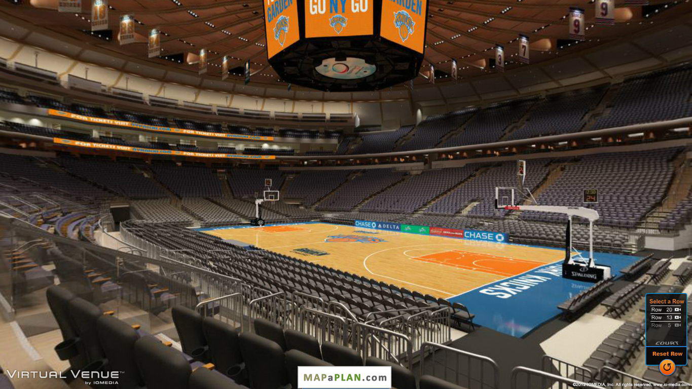 Madison square garden seating chart View from section 119