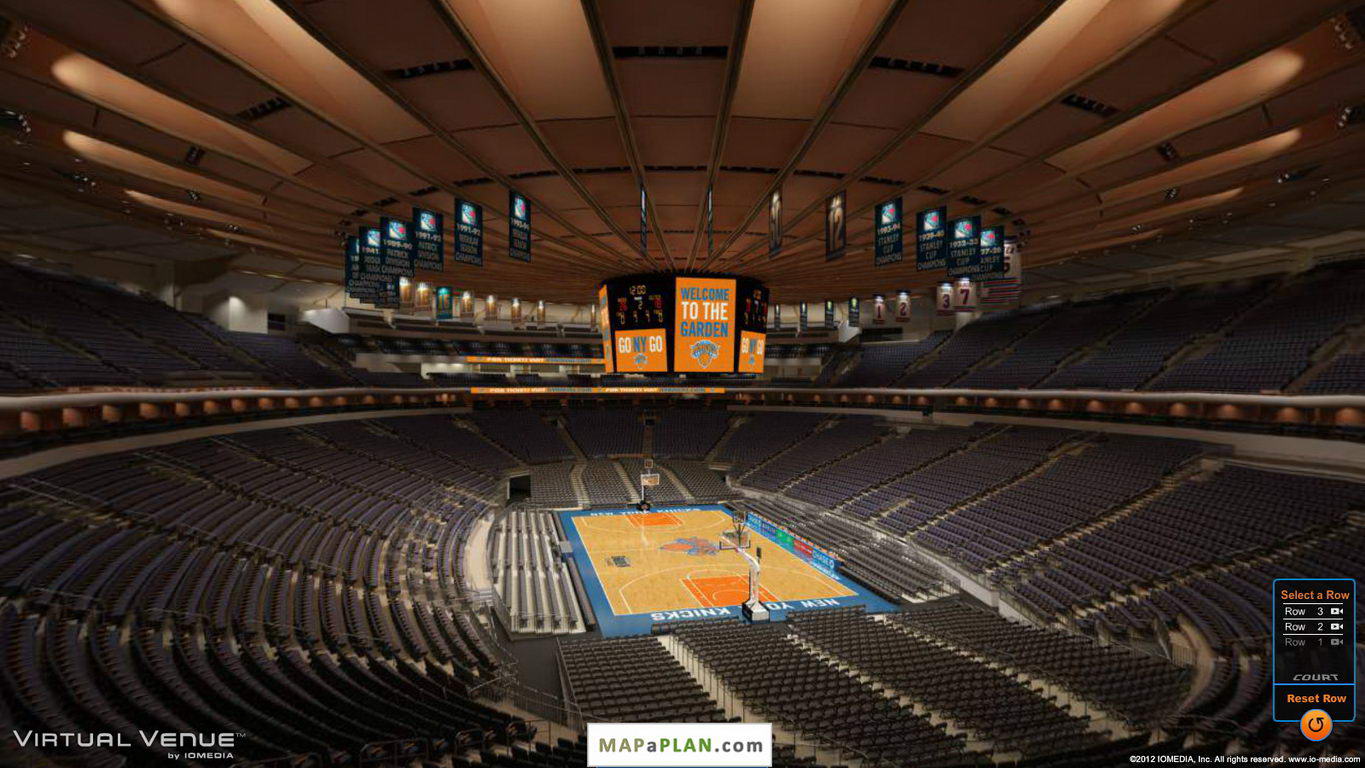 Madison square garden seating chart View from section 203