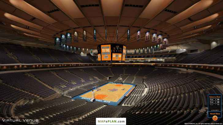 Madison Square Garden seating chart View from section 206