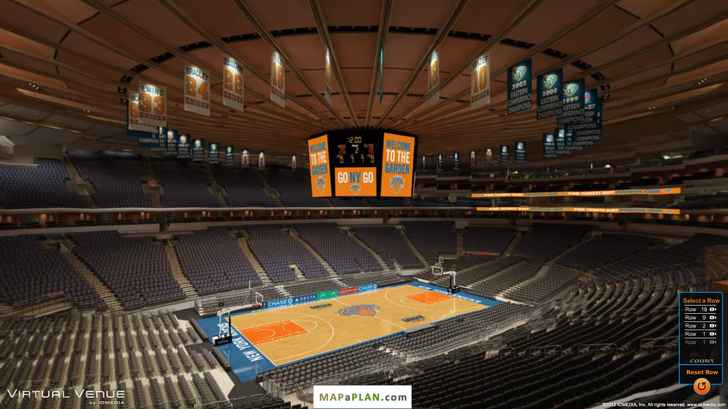 Madison Square Garden seating chart View from section 222