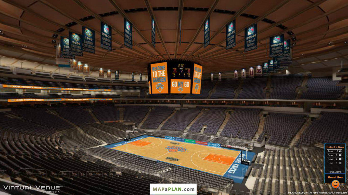 Madison square garden seating chart View from section 226