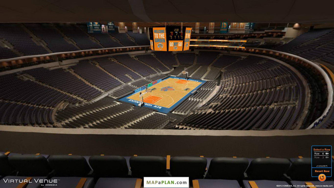 Madison square garden seating chart View from section 419