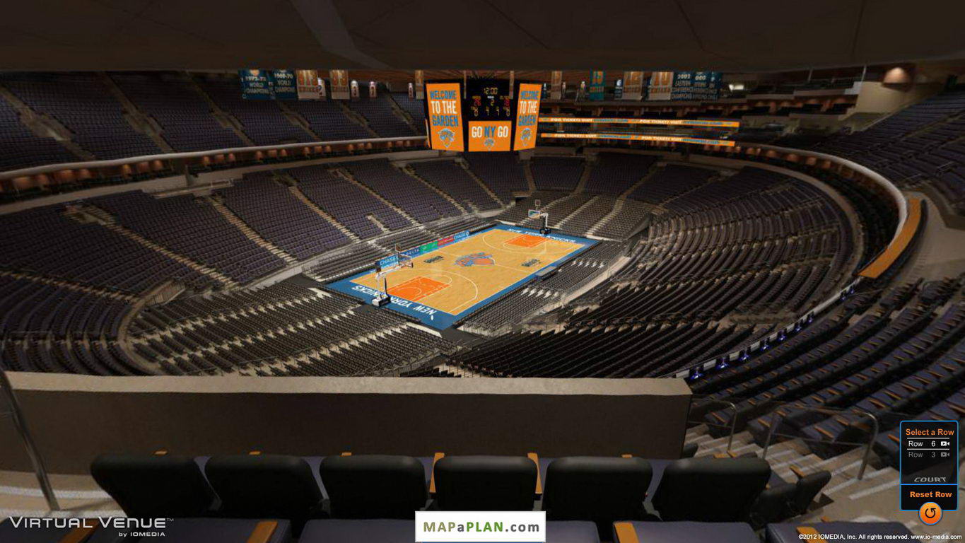 Madison square garden seating chart View from section 420
