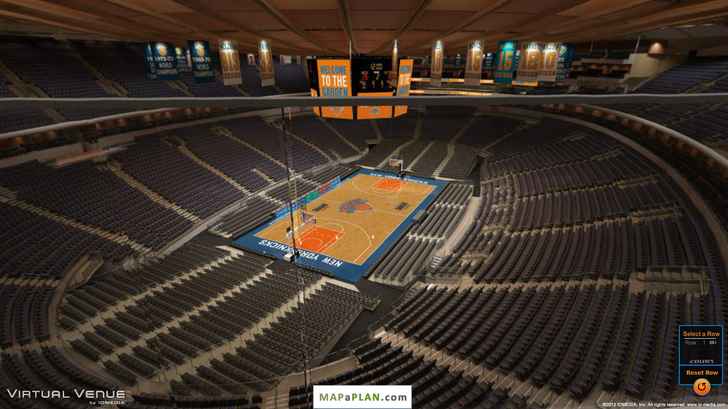 Madison Square Garden seating chart View from West Balcony section 22