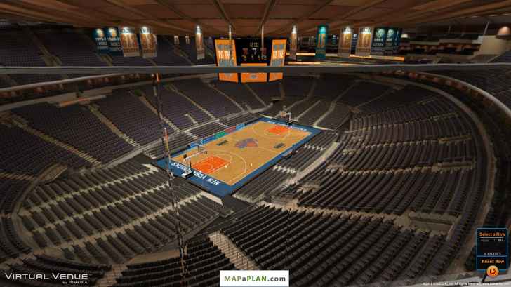 Madison Square Garden seating chart View from West Balcony section 23