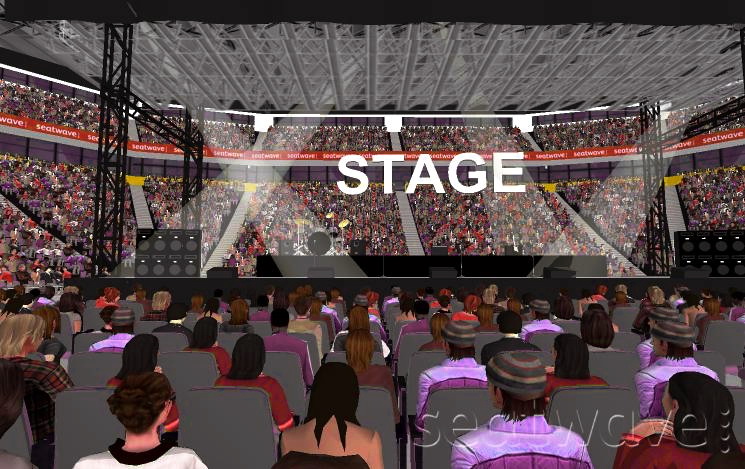 Block b view from seat best experience Manchester AO Arena seating plan