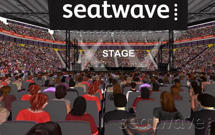Block e view from seat Manchester Arena seating plan