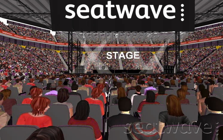 Block e view from seat Manchester AO Arena seating plan