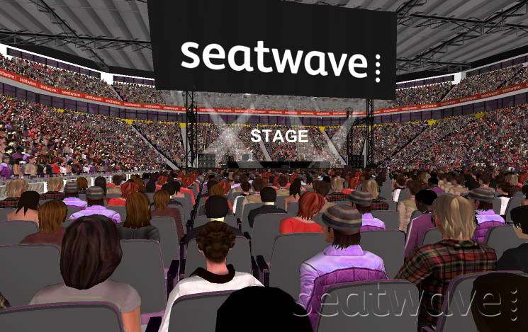 Block j view from seat viewer Manchester Arena seating plan