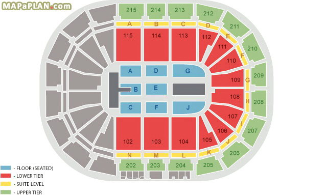Cheryl cole ticketmaster Manchester Arena seating plan