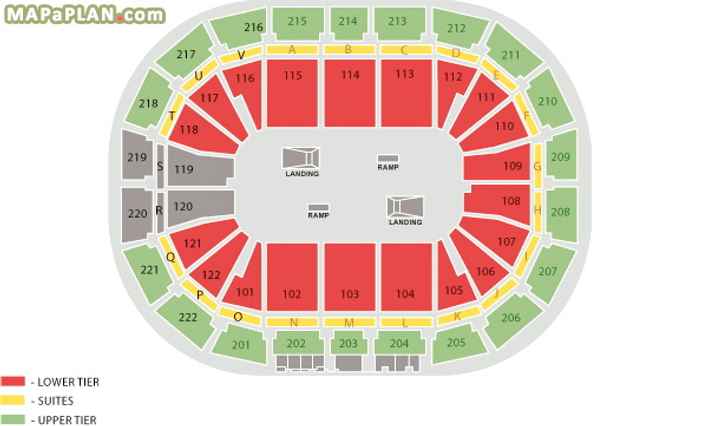 Motor sport event seating Manchester AO Arena seating plan