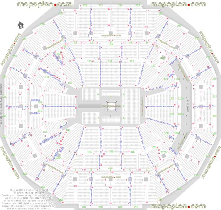 wwe raw smackdown wrestling boxing match events map row 360 round ring floor configuration rows FedExForum club first tennessee club level c1 c2 c3 c4 c5 c6 c7 c8 c9 c10 c11 c12 c13 c14 draft room opus ledge Memphis FedExForum seating chart