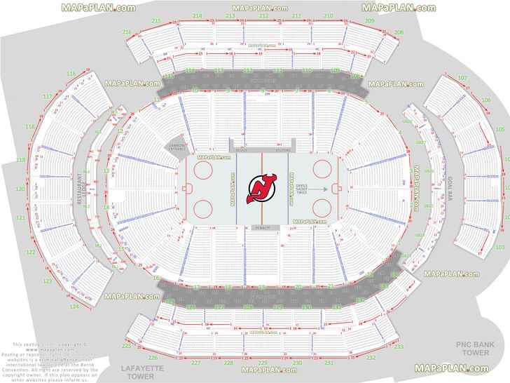 Devils Arena Seating Chart