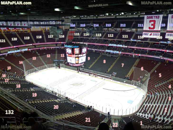 Newark Prudential Center seating layout - View from Section 209 - Row 3 -  Seat 10 - Good / Bad seats review guide information