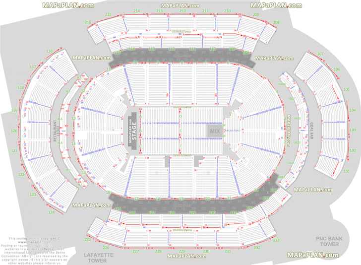 Prudential Center Seating Chart + Rows, Seat Numbers and Club Seats Info