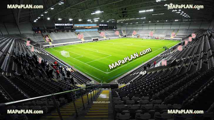 view section h row 18 seat 59 football stadium venue chart overview utsikten felt rad plass publikum innvendig fotballcup stadion Oslo Telenor Arena seating plan