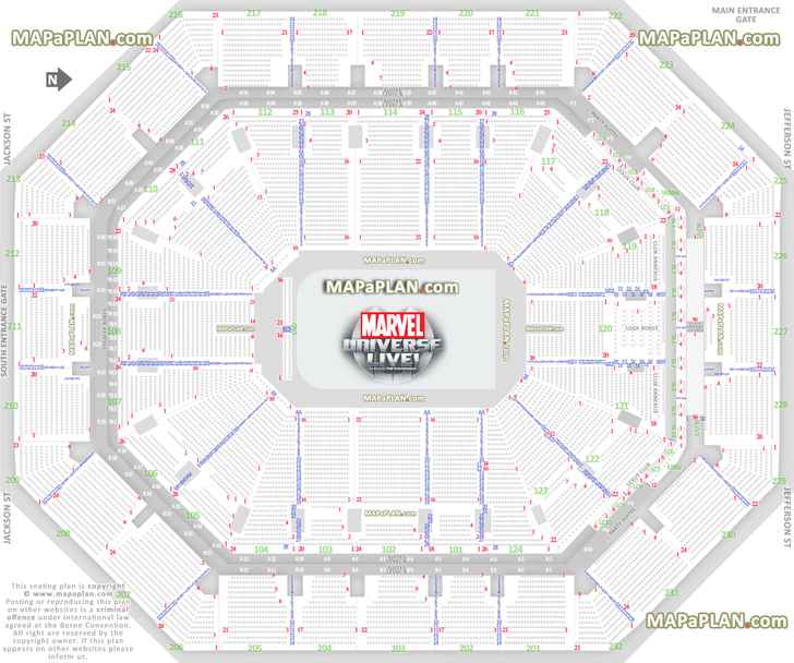 marvel universe live new show interactive balcony best seat selection arrangement review diagram sro standing room only area verve energy lounge Phoenix Footprint Center Arena seating chart