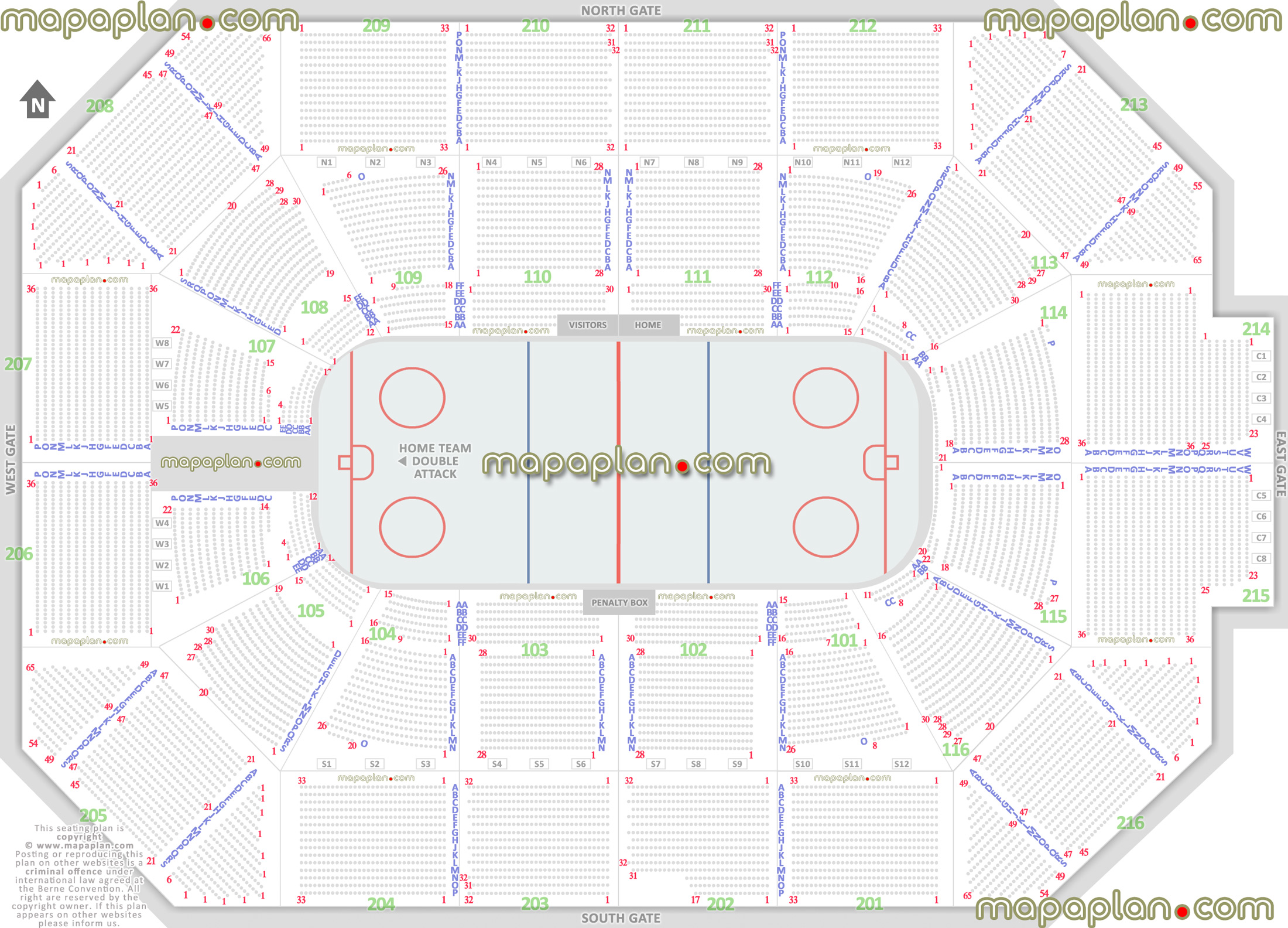 chicago wolves ahl hockey game stadium individual find my seat locator how seats rows numbered vip glass rinkside double attack shoot twice corner sections Rosemont Allstate Arena seating chart