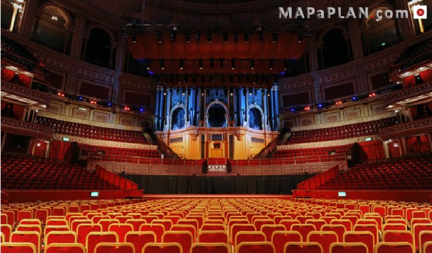 arena c d row 27 stage view from rear seats Royal Albert Hall seating plan