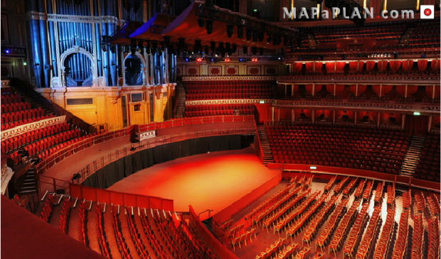 second tier box 17 view from seat viewer Royal Albert Hall seating plan