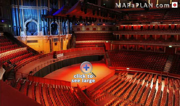 second tier box 17 view from seat viewer Royal Albert Hall seating plan
