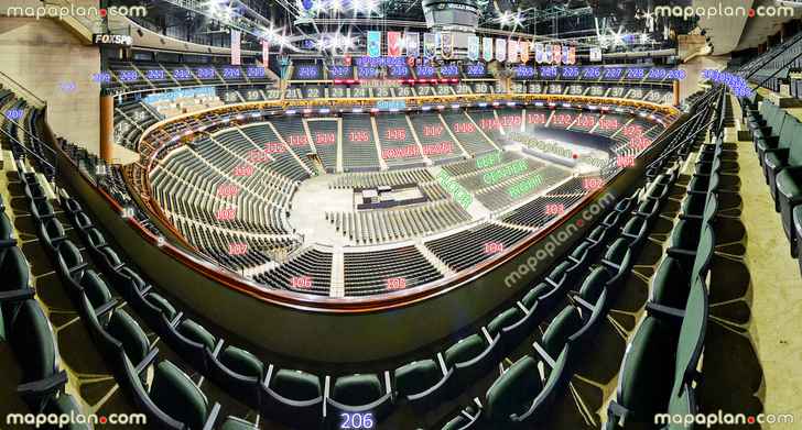 view section 206 row 4 seat 10 virtual venue 3d interactive inside stage review tour concert picture floor lower club upper level suites loge boxes Saint Paul Xcel Energy Center seating chart