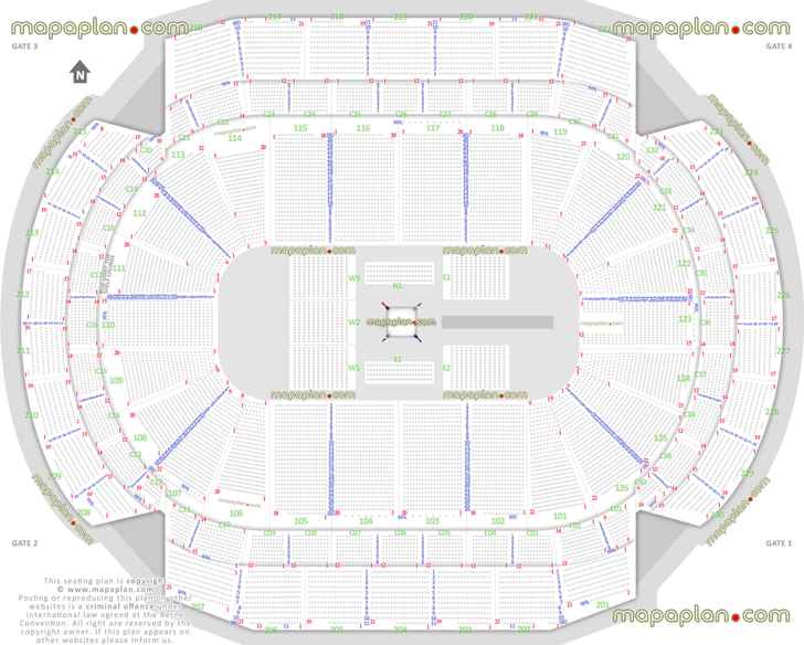 Xcel Energy Center Seat Row Numbers