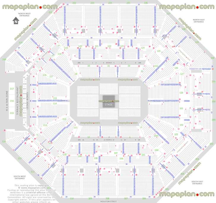 concert stage round 360 degree arrangement how many seats row balcony sections 201 202 203 204 205 206 207 208 209 210 211 212 213 214 215 216 217 218 219 220 221 222 223 224 225 226 227 228 229 230 San Antonio Frost Bank Center seating chart