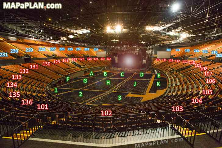 The Kia Forum Inglewood Seat Numbers Detailed Seating Chart La California Mapaplan Com