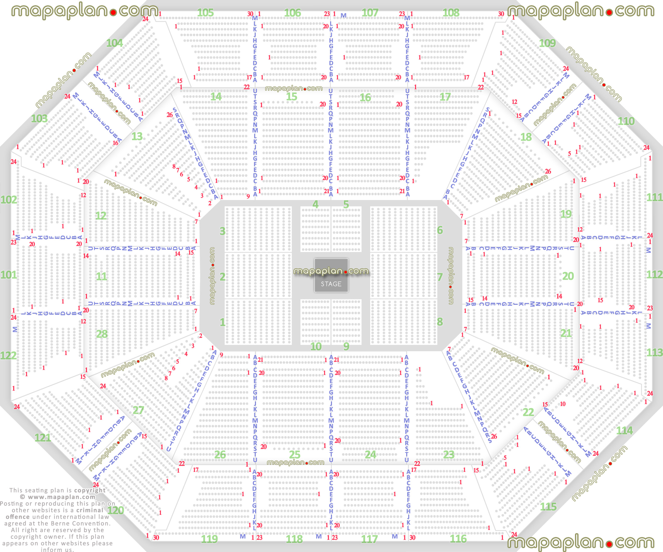 concert round capacity 360 interactive best seat selection arrangement review diagram balcony sections 101 102 103 104 105 106 107 108 109 110 111 112 113 114 115 116 117 118 119 120 121 122 Uncasville Mohegan Sun Arena seating chart