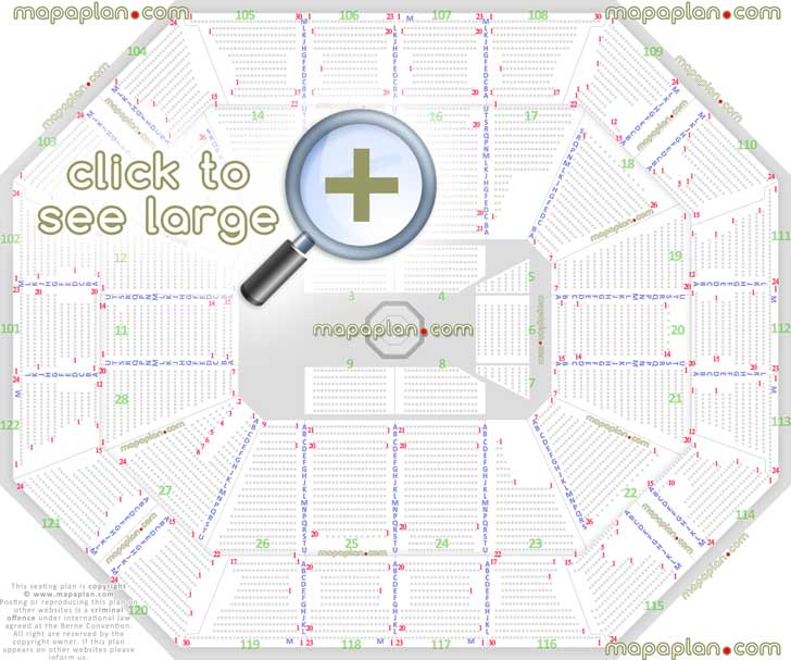 ufc mma fights boxing match events detailed fully seated chart setup viewer standing room only sro area wheelchair disabled handicap accessible seats Uncasville Mohegan Sun Arena seating chart