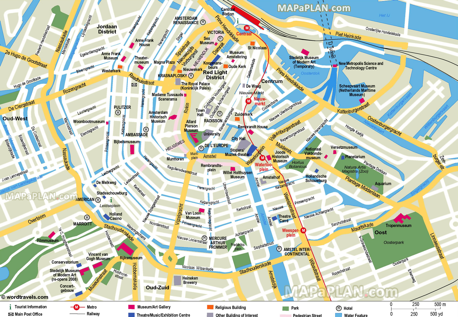 amsterdam tourist index