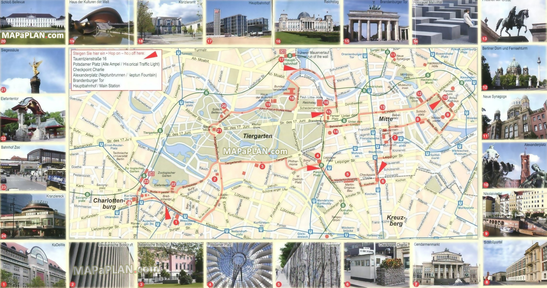 free virtual map 24 images famous travel hotspots historical buildings brandenburg gate Berlin top tourist attractions map