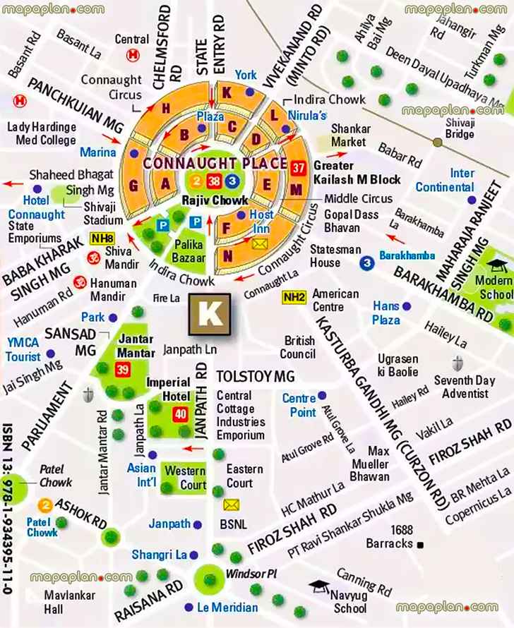 delhi tourist map hd