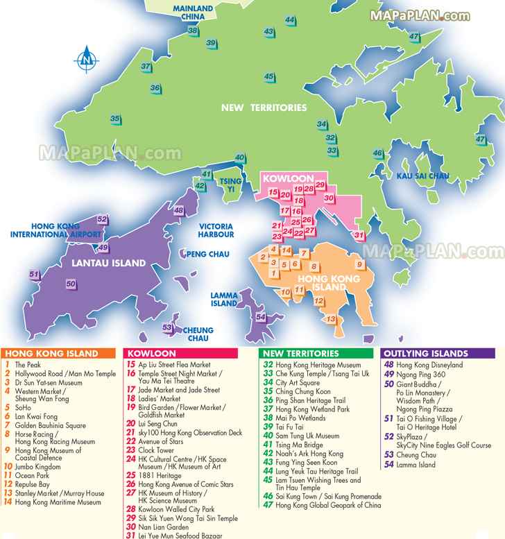 Hong Kong Maps Attractions Streets Roads And Transpor - vrogue.co