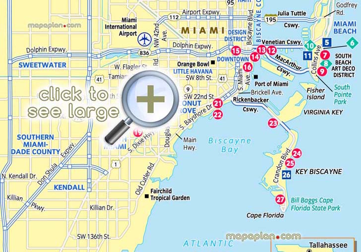 miami things do kids detailed free travel guide illustrated city centre children family english metro region top 10 must see sights best destinations seaquarium museums beaches venetian pool jungle island printable walking driving directions interesting sights